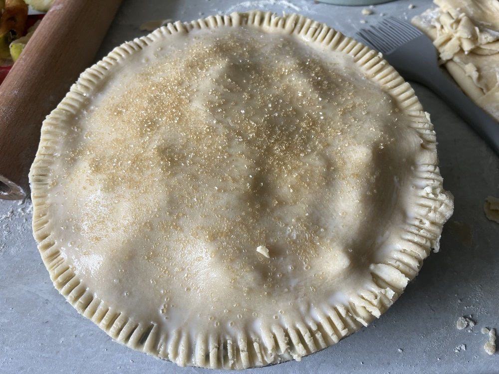 Apple pie recipe by Angela Hartnett