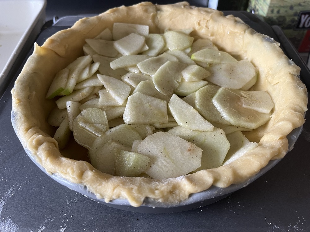 Darina Allen Apple Tart Recipe Pre-Oven