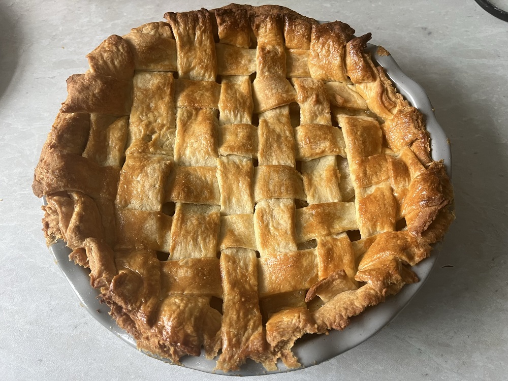Cat Cora apple pie recipe