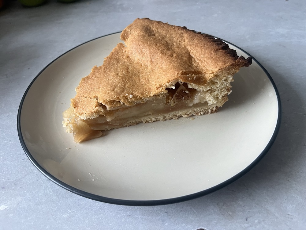 JP McMahon apple pie slice