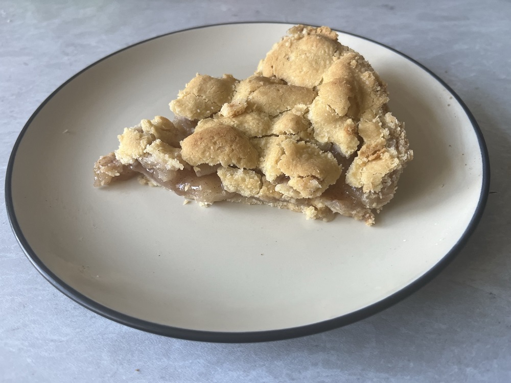 Martha Stewart apple pie recipe slice